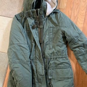 Olive jacket with liner